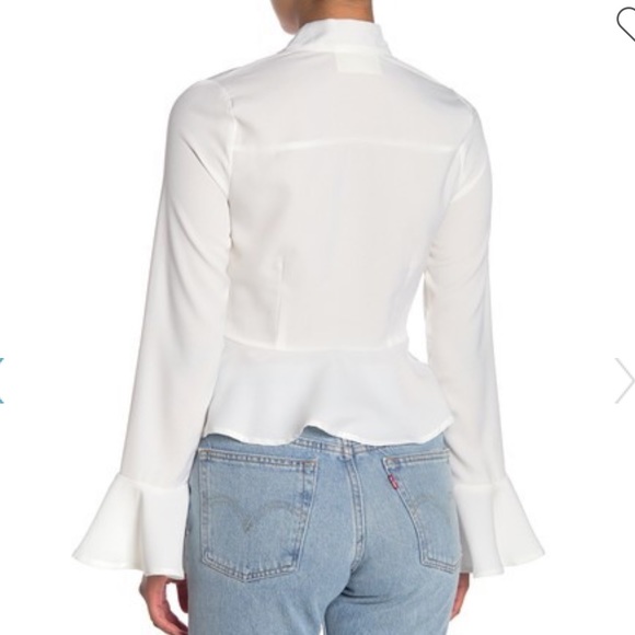 J.O.A.
Bell Sleeve Woven Top - Picture 2 of 5